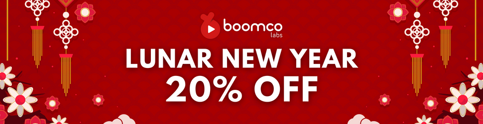 Boomco discount 20%